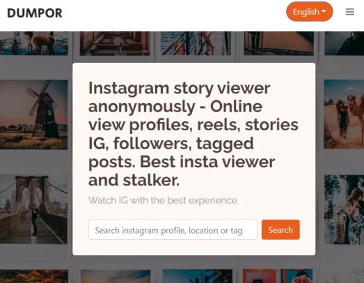 Visor de historias de Instagram
