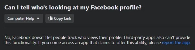 ¿Puedes ver quién ha visitado tu perfil de Facebook?