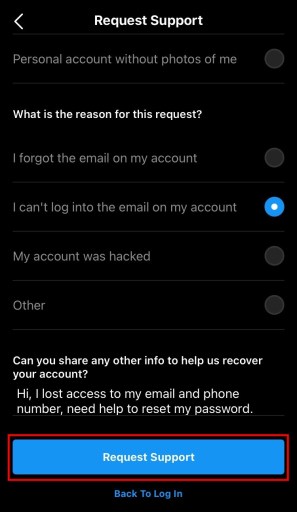 Cómo recuperar tu cuenta de Instagram sin correo electrónico ni número de teléfono