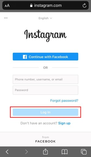 Eliminar una cuenta adicional de Instagram