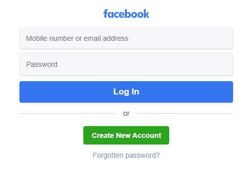 m.facebook.com login