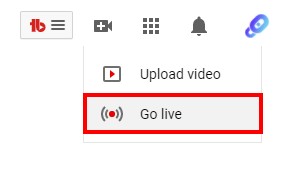 YouTube ir en directo