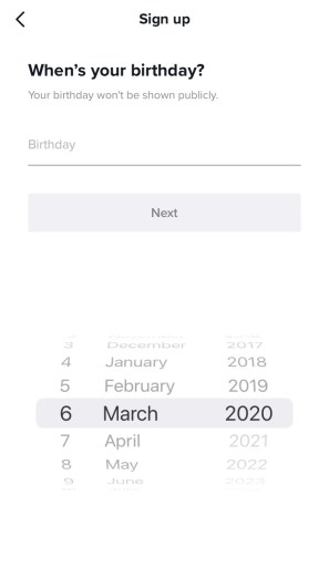 Cumpleaños de TikTok