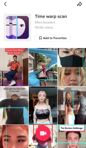 Cómo utilizar el efecto de barrido temporal