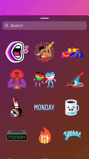 Pegatinas de Instagram del Mes Nacional del Orgullo y la Herencia Hispana