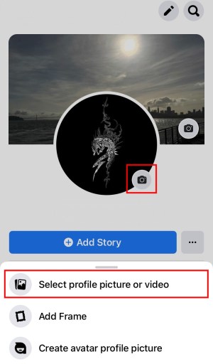 No se puede cambiar la foto de perfil de messenger 