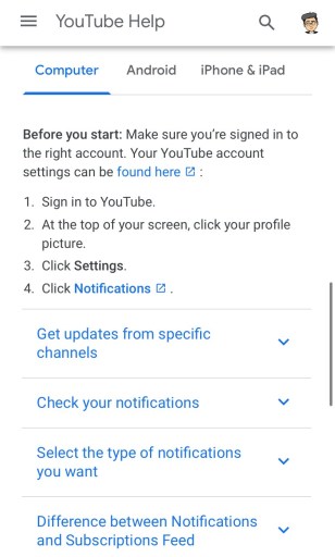 Cómo activar las notificaciones del escritorio de YouTube