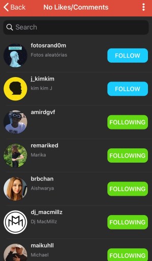 Seguidores fantasma de Instagram
