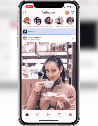Carga de vídeos en Instagram