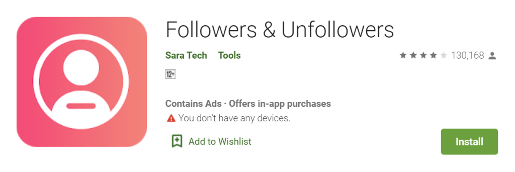 Rastreador de Unfollowers