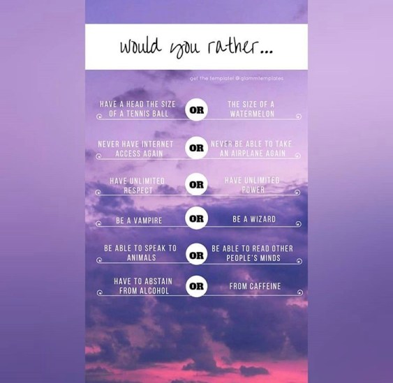 beber preferirías instagram