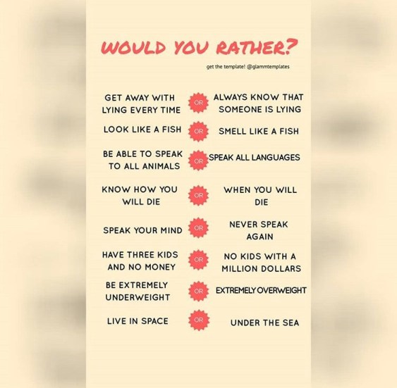 instagram físico preferirías