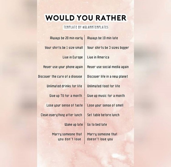 país preferirías instagram