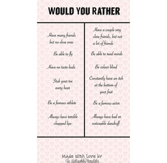 ¿prefieres poder volar o leer la mente?