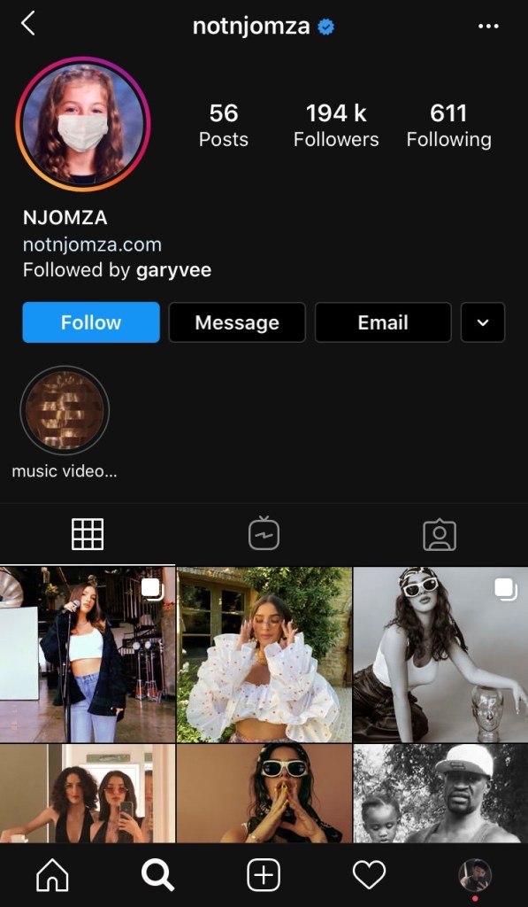 Sugerencia de mango de Instagram: "no"