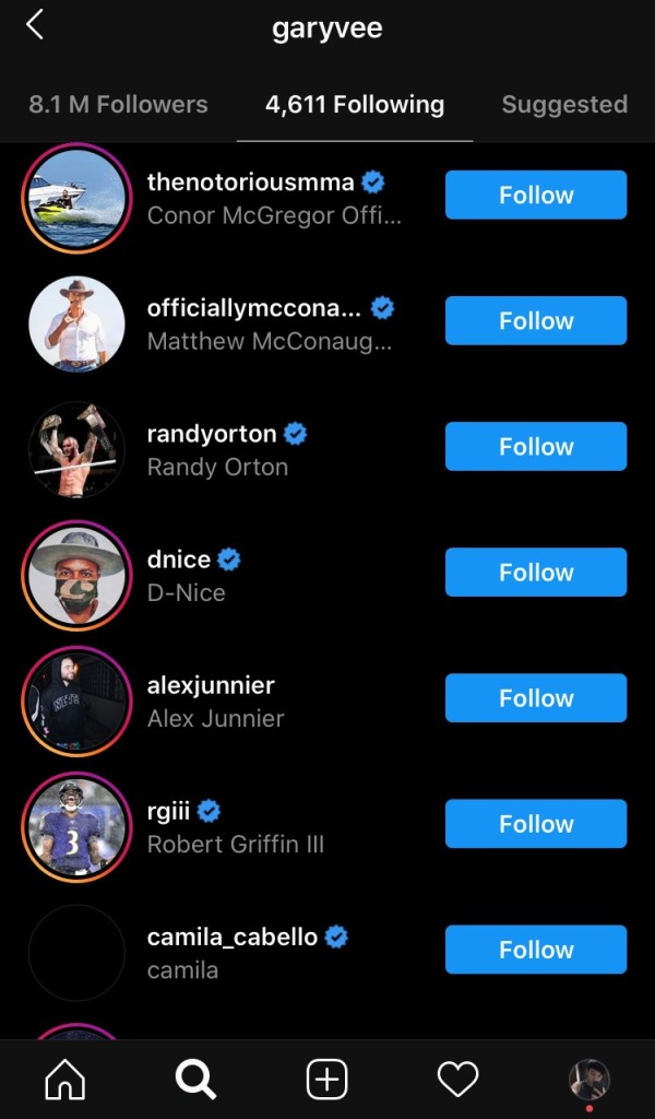 Sugerencias de nombres de usuario de Instagram