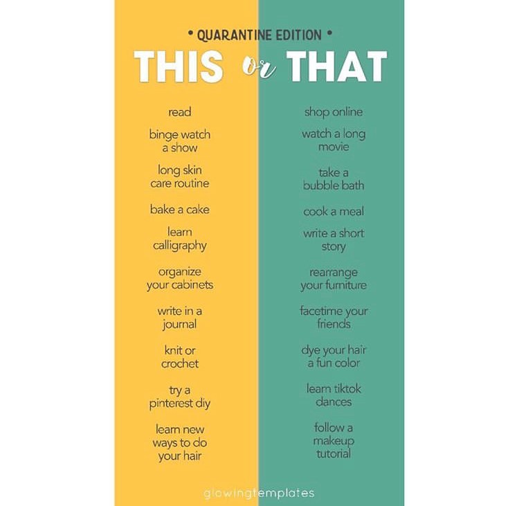 Esta o aquella edición de cuarentena