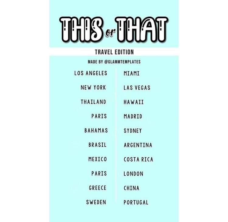 Esta o aquella edición de viajes