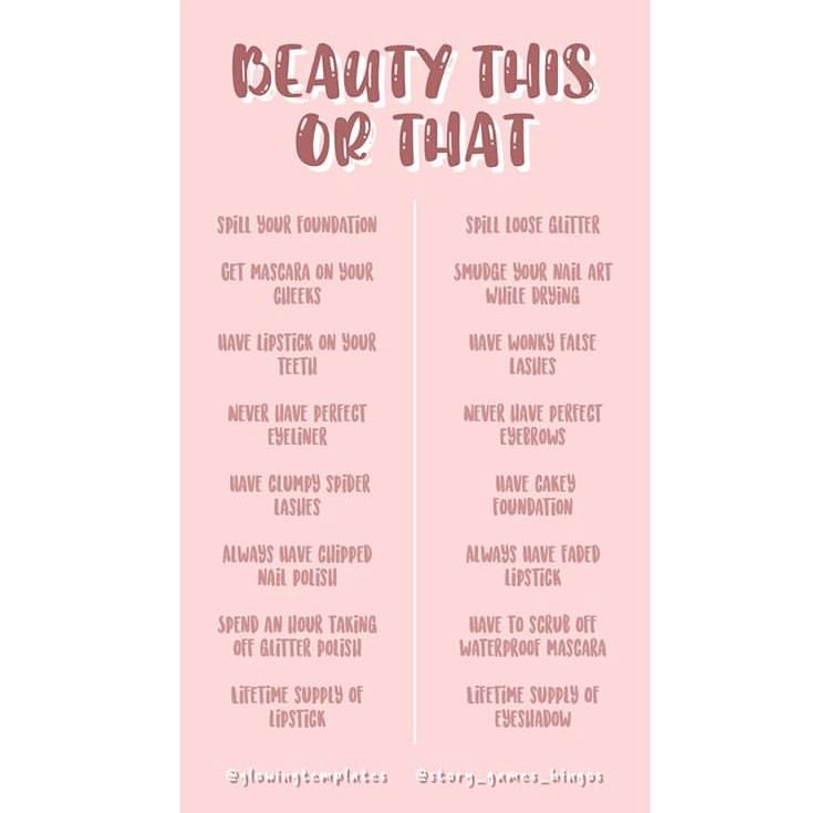 Esta o aquella edición de belleza