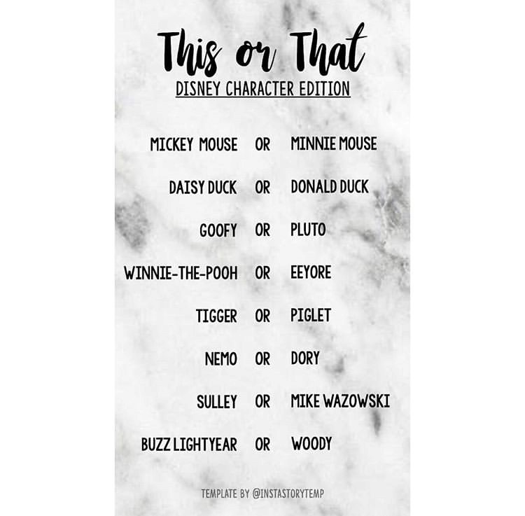 Esta o aquella edición de personajes de disney