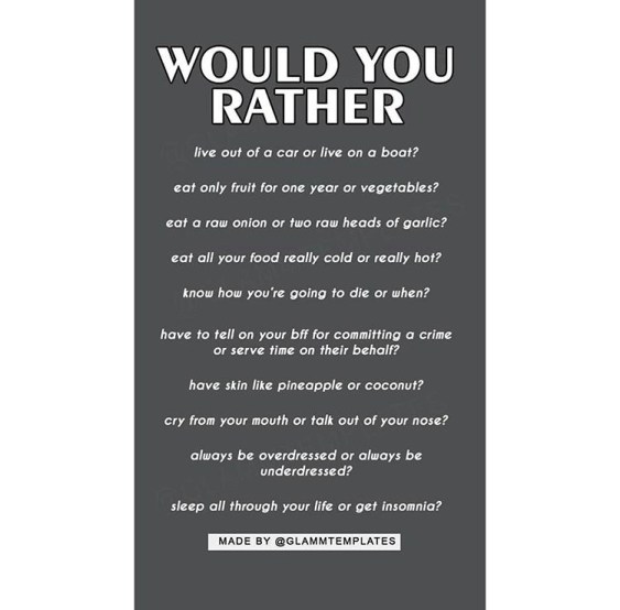 ¿preferirías instagram?