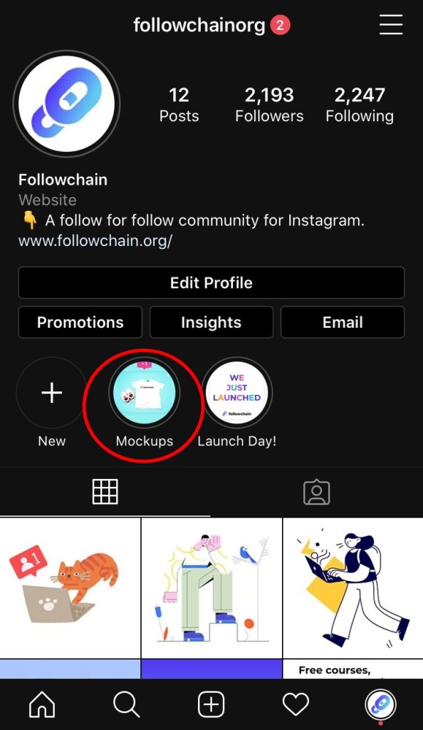 Línea de tiempo de lo más destacado en Instagram