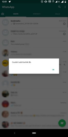 Cómo saber si alguien te ha bloqueado en WhatsApp