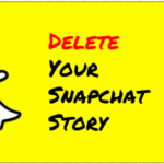 Cómo borrar una historia completa de Snapchat