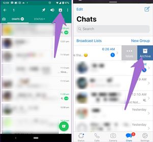 Qué hace realmente archivar chats en WhatsApp