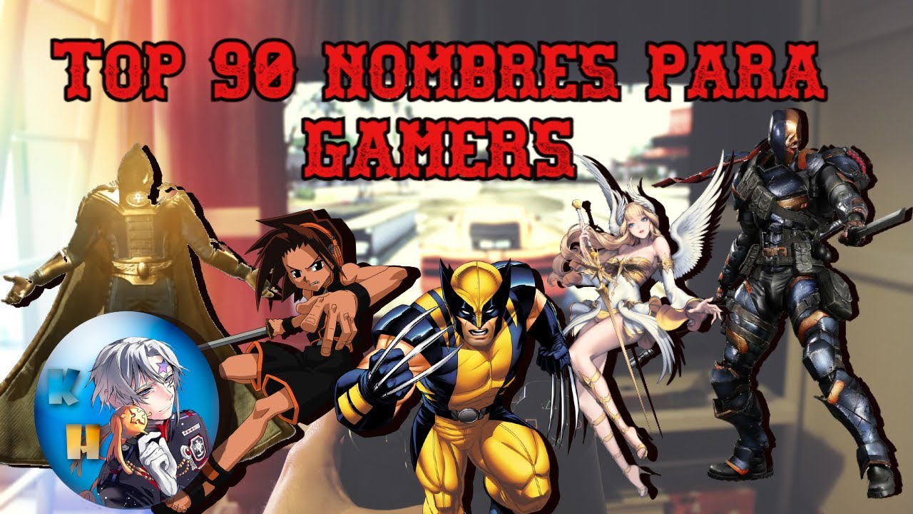 nombres y apodos para juegos